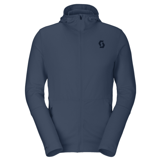SCOTT Defined Light Hoody Herren – Dusk Blue – Vorderansicht