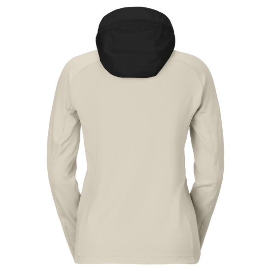 SCOTT Defined Mid Pullover Midlayer-hoodie voor dames – Zwart - Latte Beige Achterkant