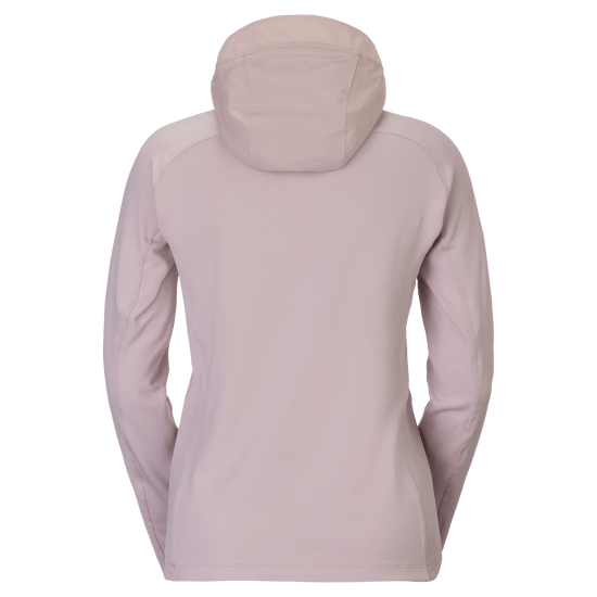 SCOTT Defined Mid Pullover Midlayer-hoodie voor dames – Wax Pink, achteraanzicht