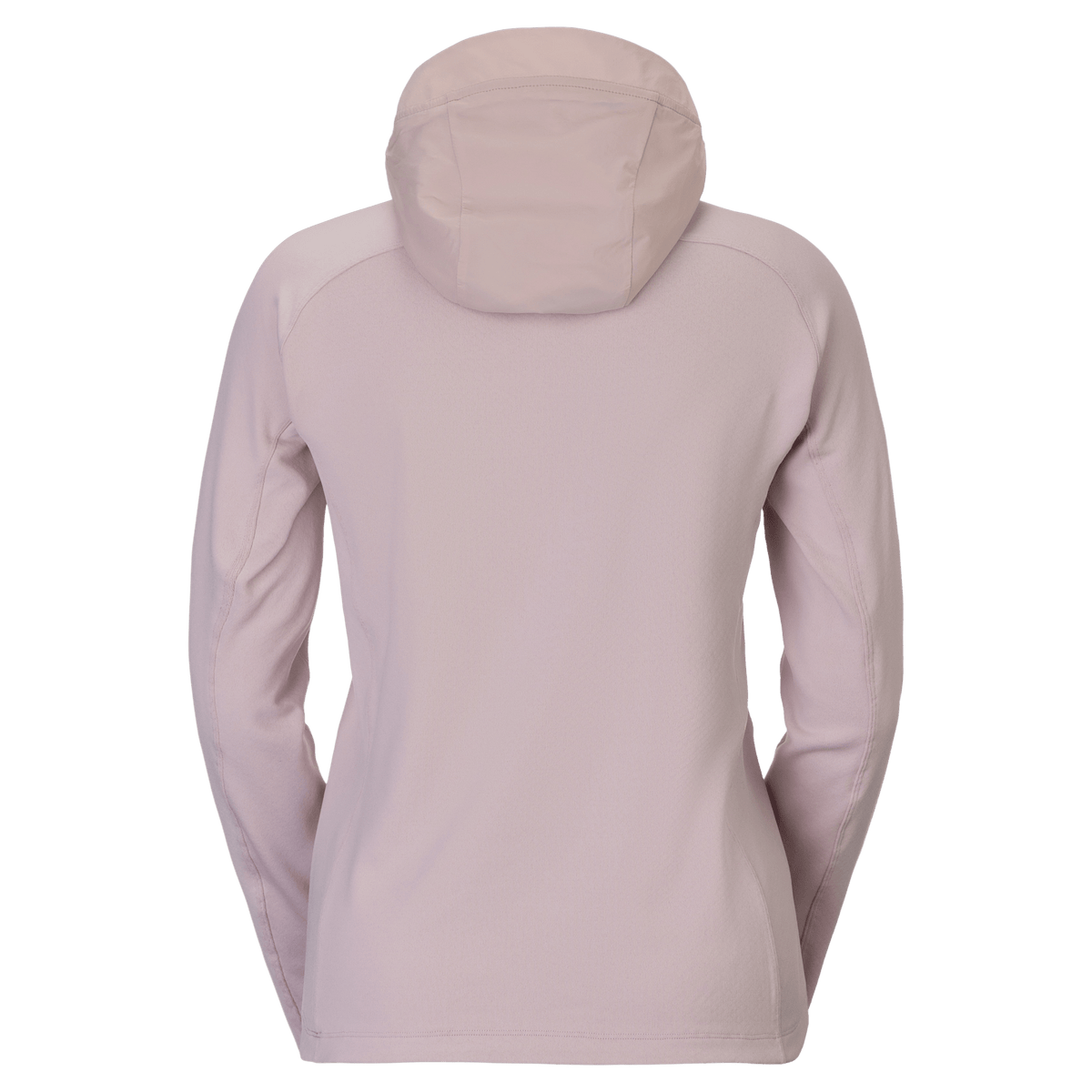 SCOTT Defined Mid Pullover Midlayer-hoodie voor dames – Wax Pink, achteraanzicht