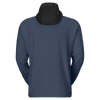 Pull à capuche SCOTT Defined Mid pour homme – Noir - Bleu crépuscule (vue de dos)