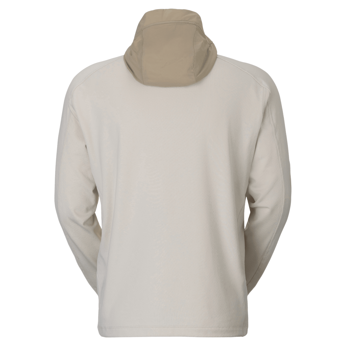 Pull à capuche SCOTT Defined Mid pour homme – Portobello Beige - Latte Beige (vue de dos)