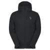 Sweat à capuche SCOTT Defined Warm Zip pour homme – Noir, vue de face