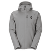 Sweat à capuche SCOTT Defined Warm Zip Midlayer pour homme – Fog Blue, vue de face