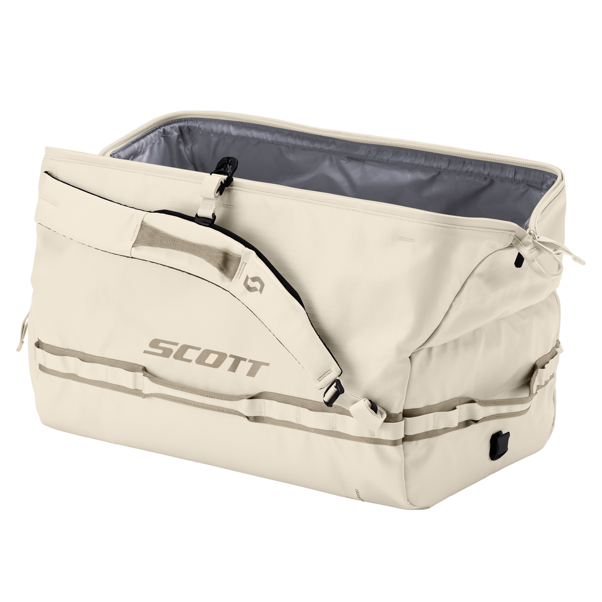 SCOTT Travel 40 Duffle Bag – Cotton White/Toast Beige – Galerieansicht 4