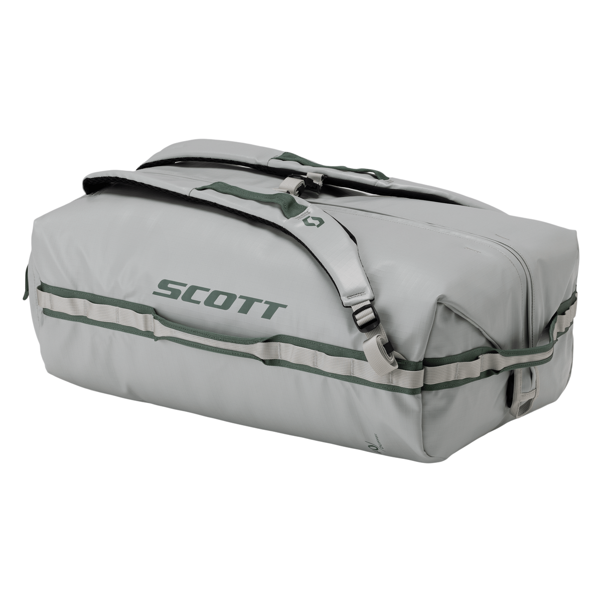 SCOTT Travel 40 Duffle Bag – Spray Grey/Tranquil Green – Galerieansicht 3