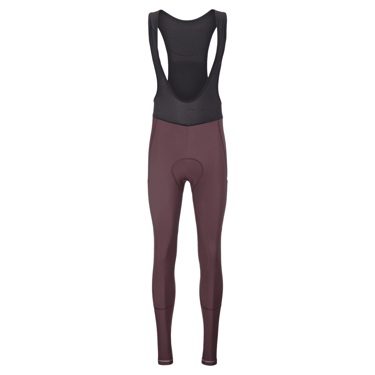 SCOTT Endurance Warm ++ Trägerhose Herren Cocoa Red Vorderansicht