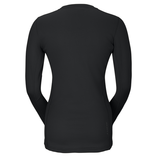 SCOTT Endurance Warm Langarmshirt Damen – Black – Rückansicht