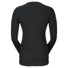 SCOTT Endurance Warm Langarmshirt Damen – Black – Rückansicht
