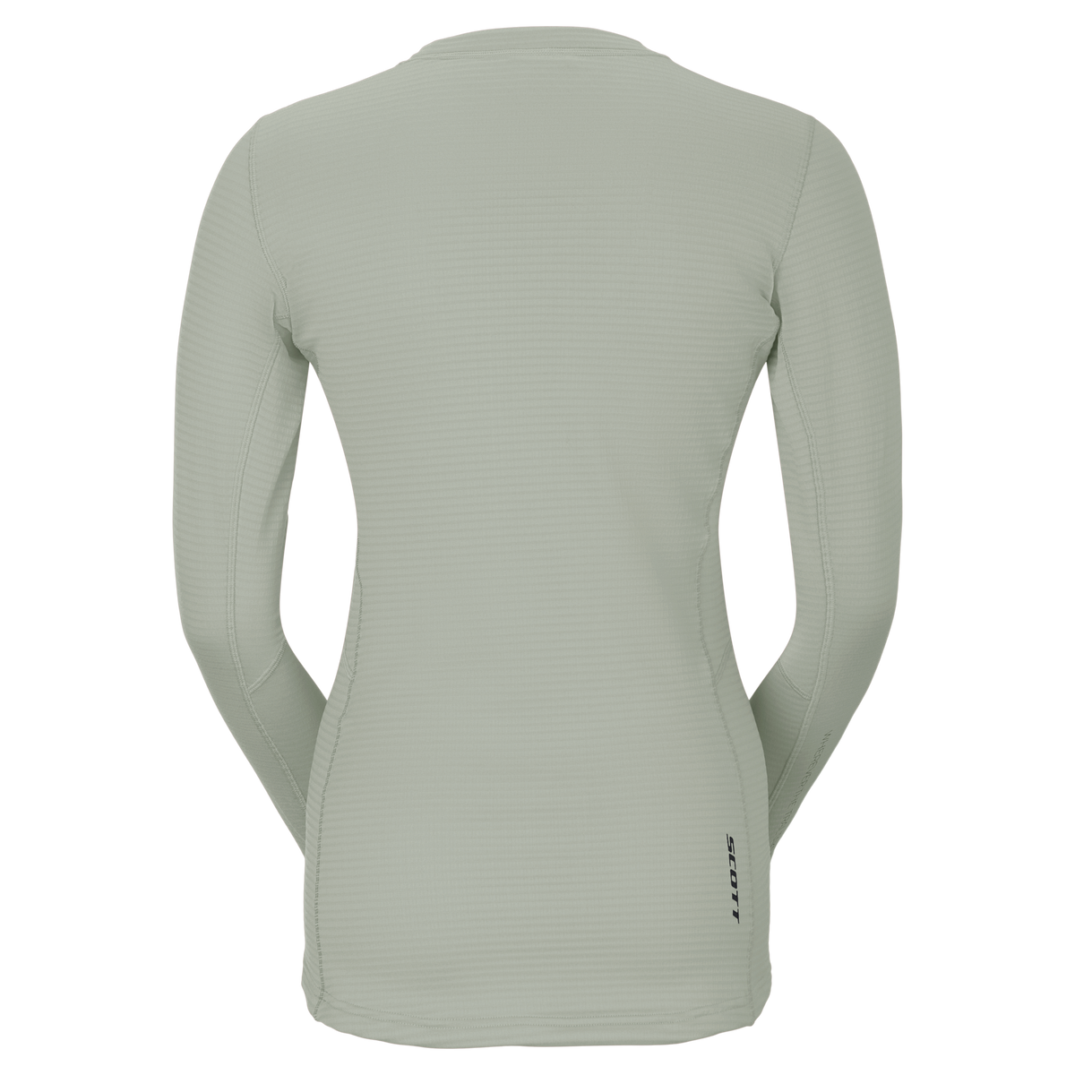 SCOTT Endurance Warm Langarmshirt Damen – Spray Grey – Rückansicht