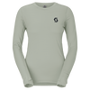 SCOTT Endurance Warm Langarmshirt Damen – Spray Grey – Vorderansicht