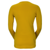 SCOTT Endurance Warm Langarmshirt Damen – Sundial Yellow – Rückansicht