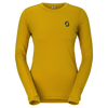 SCOTT Endurance Warm Langarmshirt Damen – Sundial Yellow – Vorderansicht