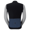 SCOTT Endurance Warm Langarm-Radtrikot Herren Black - Dusk Blue Rückansicht