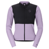SCOTT Endurance Warm Langarm-Radtrikot Damen Sherbet Purple - Black Vorderansicht