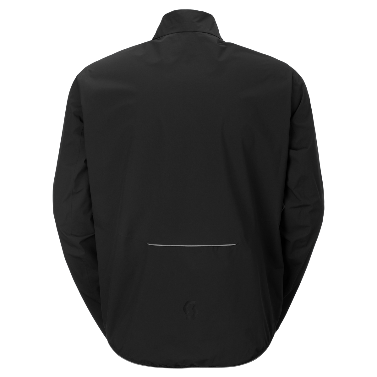 SCOTT Endurance Waterproof Fahrradjacke Herren Black Rückansicht