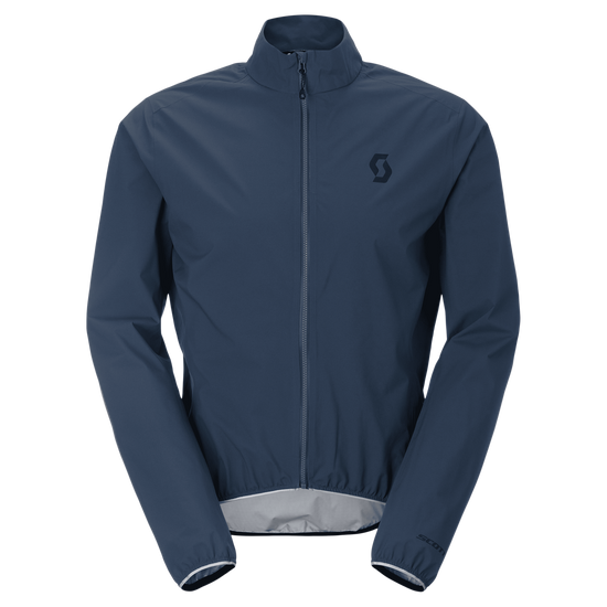 SCOTT Endurance Waterproof Fahrradjacke Herren Dusk Blue Vorderansicht