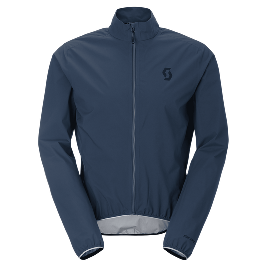 SCOTT Endurance Waterproof Fahrradjacke Herren Dusk Blue Vorderansicht
