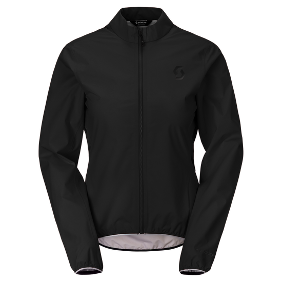 SCOTT Endurance Waterproof Fahrradjacke Damen Black Vorderansicht