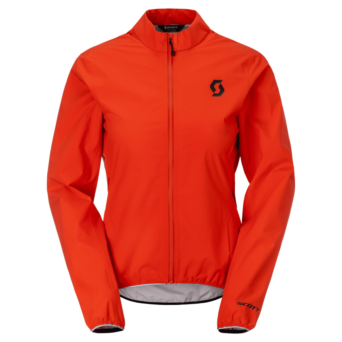 SCOTT Endurance Waterproof Fahrradjacke Damen Turbo Red Vorderansicht