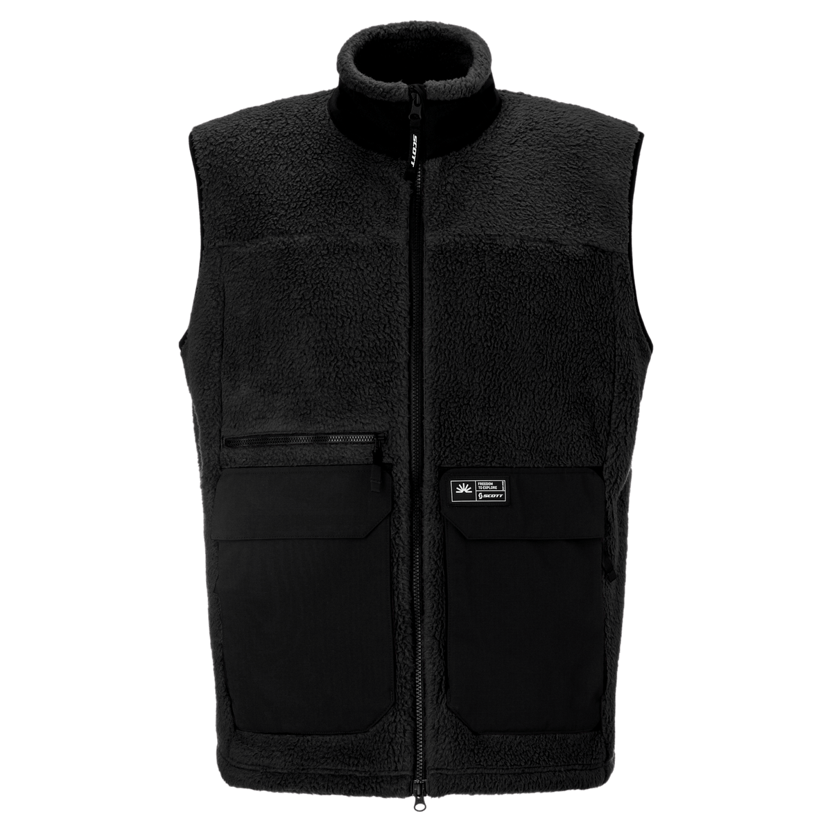 SCOTT Escape Heritage Pile Fleeceweste Herren - Fleecewesten bei PeakStyle