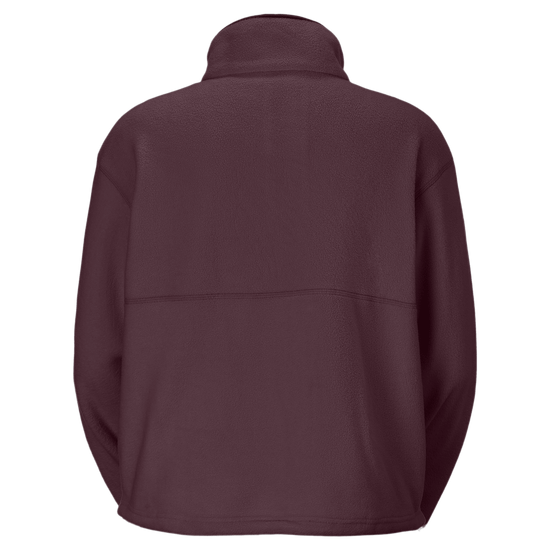 Maglione in pile SCOTT Escape Original da donna - Cocoa Red, vista da dietro