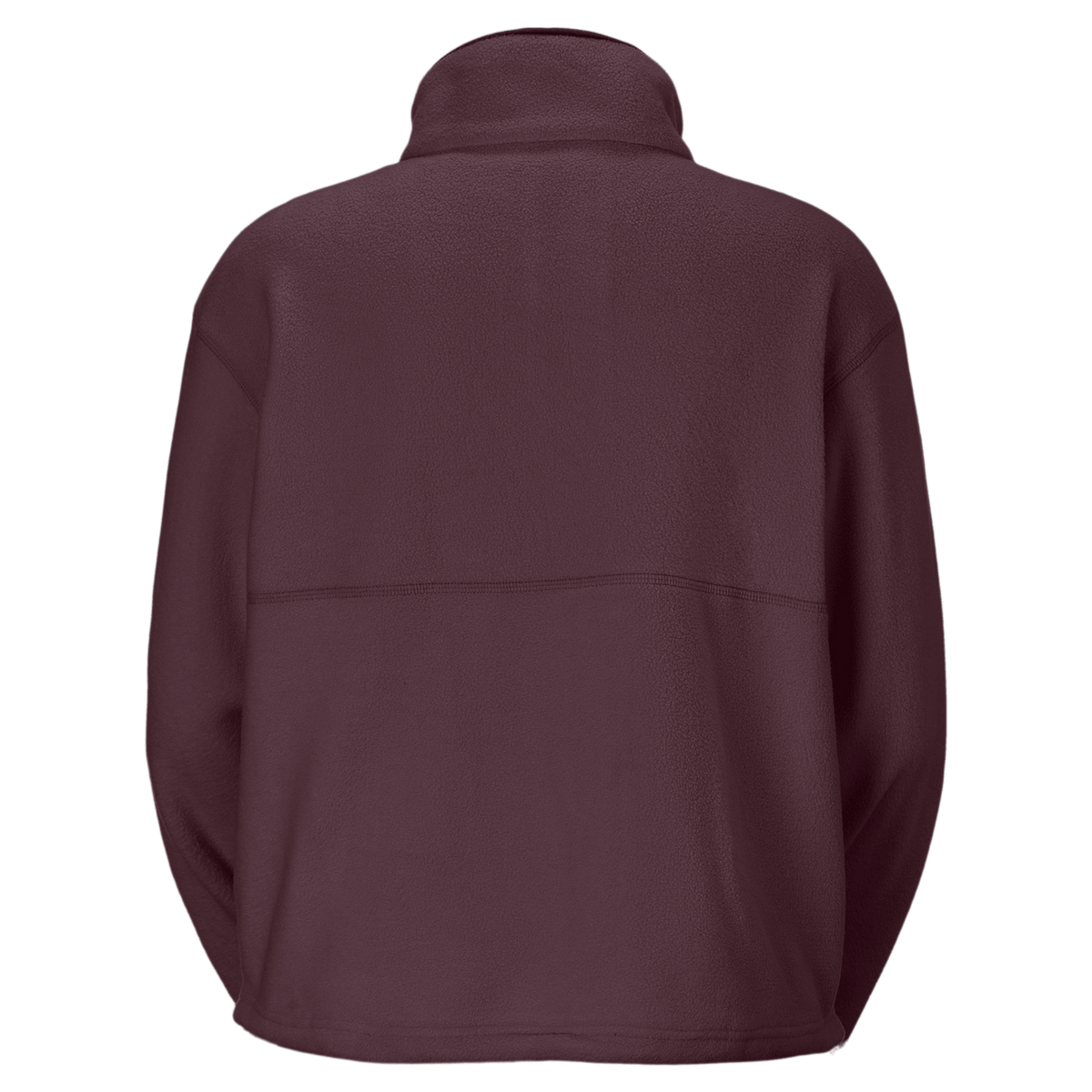Maglione in pile SCOTT Escape Original da donna - Cocoa Red, vista da dietro