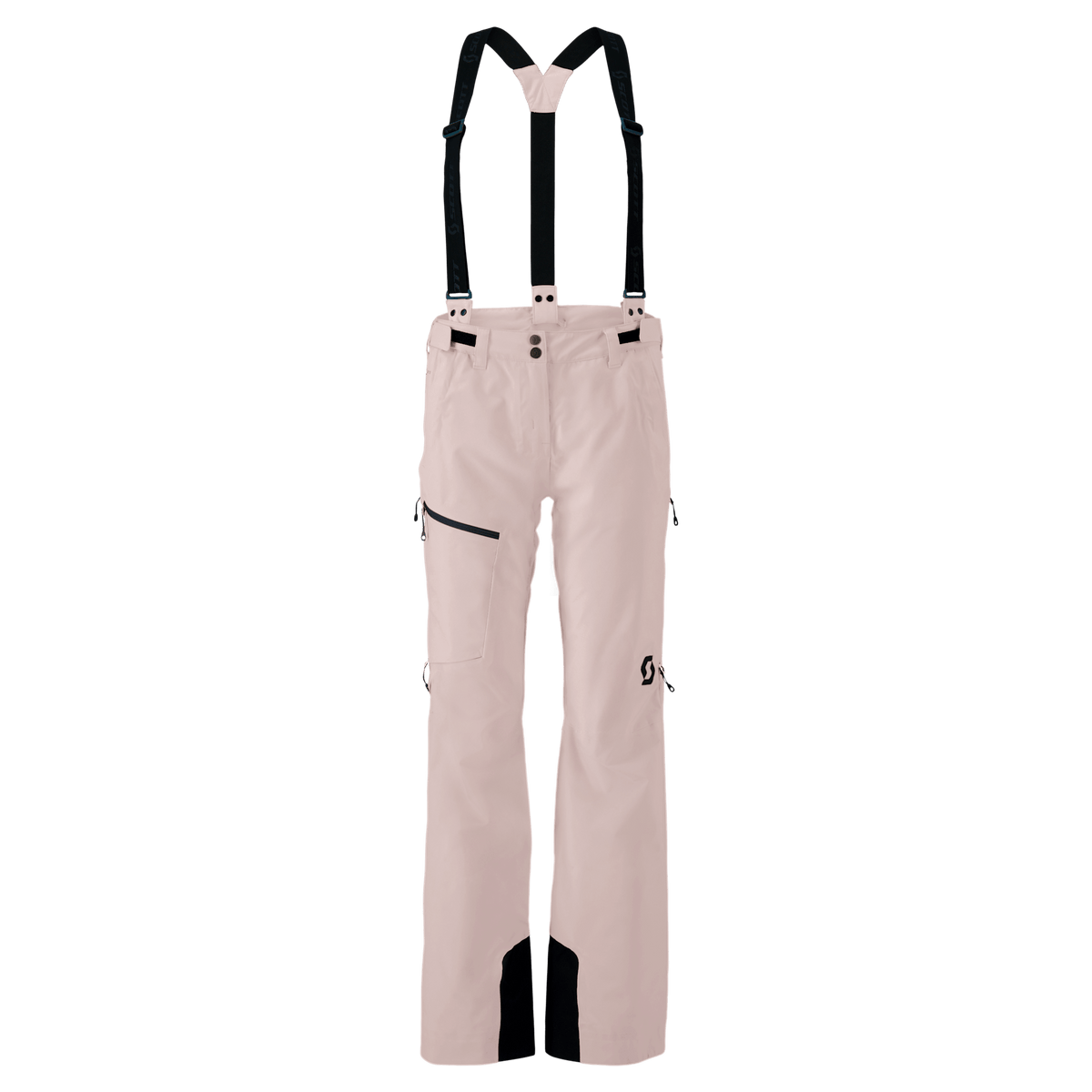 SCOTT Explorair 3L Women's Winter Sports Pants, Wax Pink – Front View