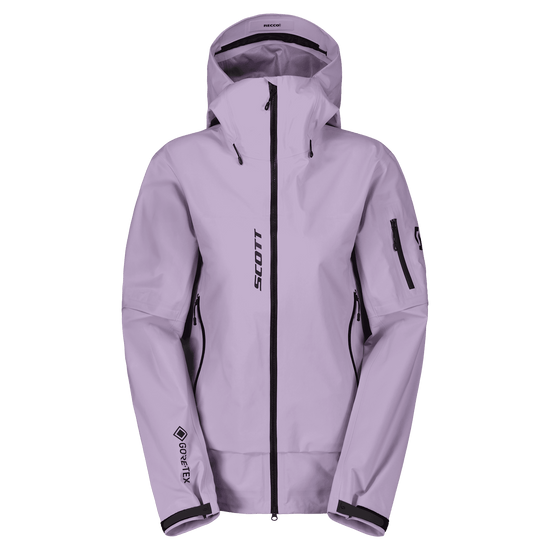 Giacca da sport invernali SCOTT Explorair GORE-TEX 3L da donna, colore Sherbet Purple