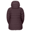 SCOTT Ultimate Warm wintersportjas voor dames, Cocoa Red, achteraanzicht