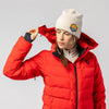 SCOTT Ultimate Warm wintersportjas voor dames, Cocoa Red – Detail- en lifestylefoto 2