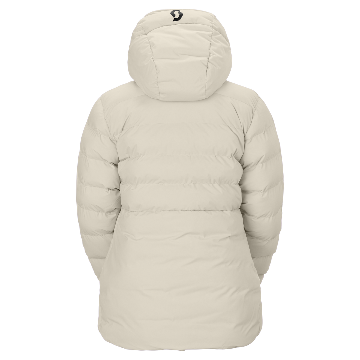 SCOTT Ultimate Warm wintersportjas voor dames, Latte Beige, achteraanzicht