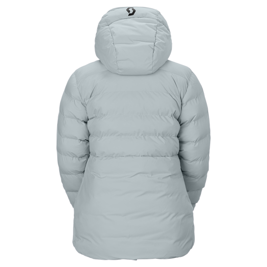 SCOTT Ultimate Warm wintersportjas voor dames, Mist Blue, achteraanzicht