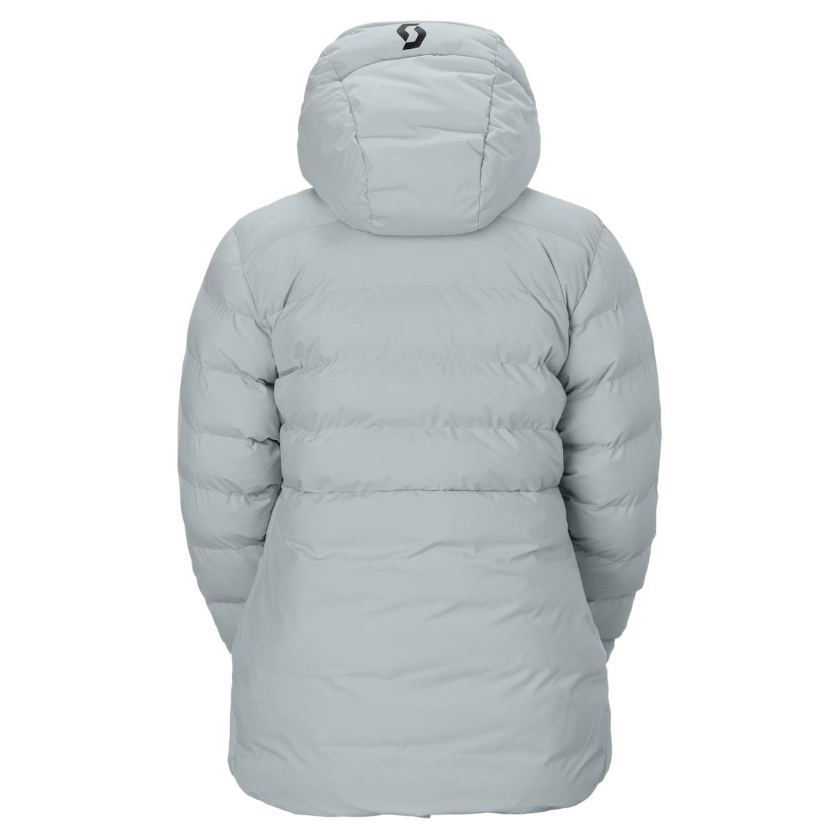 SCOTT Ultimate Warm wintersportjas voor dames, Mist Blue, achteraanzicht