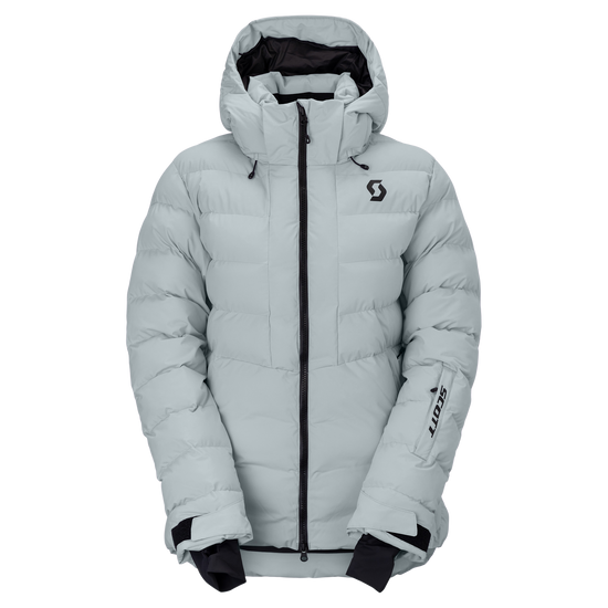 SCOTT Ultimate Warm wintersportjas voor dames, Mist Blue, vooraanzicht