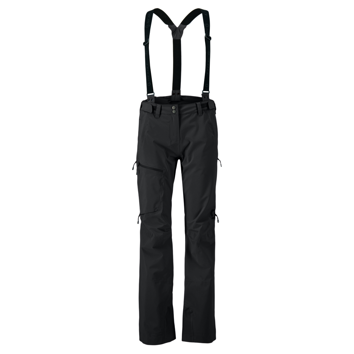 SCOTT Explorair 3L Wintersporthose Damen Black – Vorderansicht