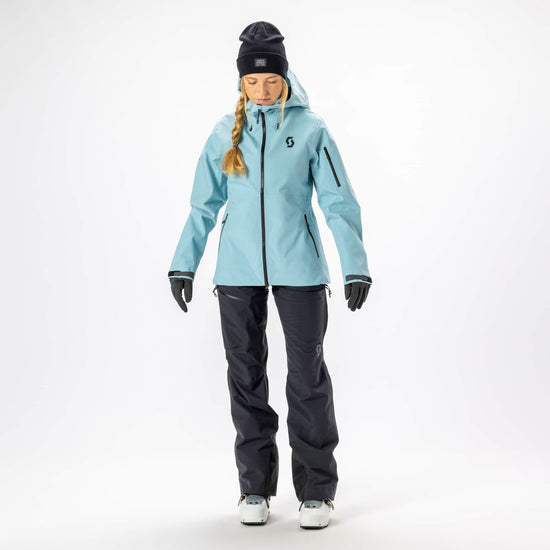 SCOTT Explorair 3L Wintersporthose Damen Black – Studioansicht