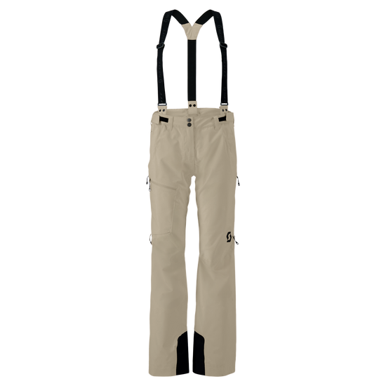 SCOTT Explorair 3L Wintersporthose Damen Portobello Beige – Vorderansicht