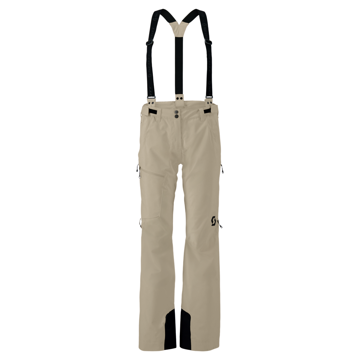 SCOTT Explorair 3L Wintersporthose Damen Portobello Beige – Vorderansicht