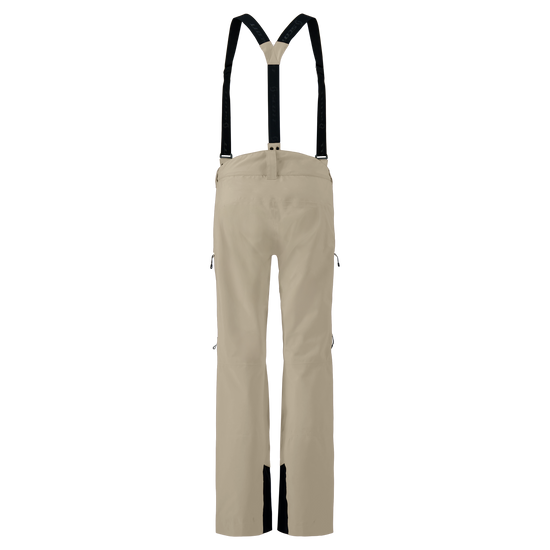 SCOTT Explorair 3L Wintersporthose Damen Portobello Beige – Rückansicht