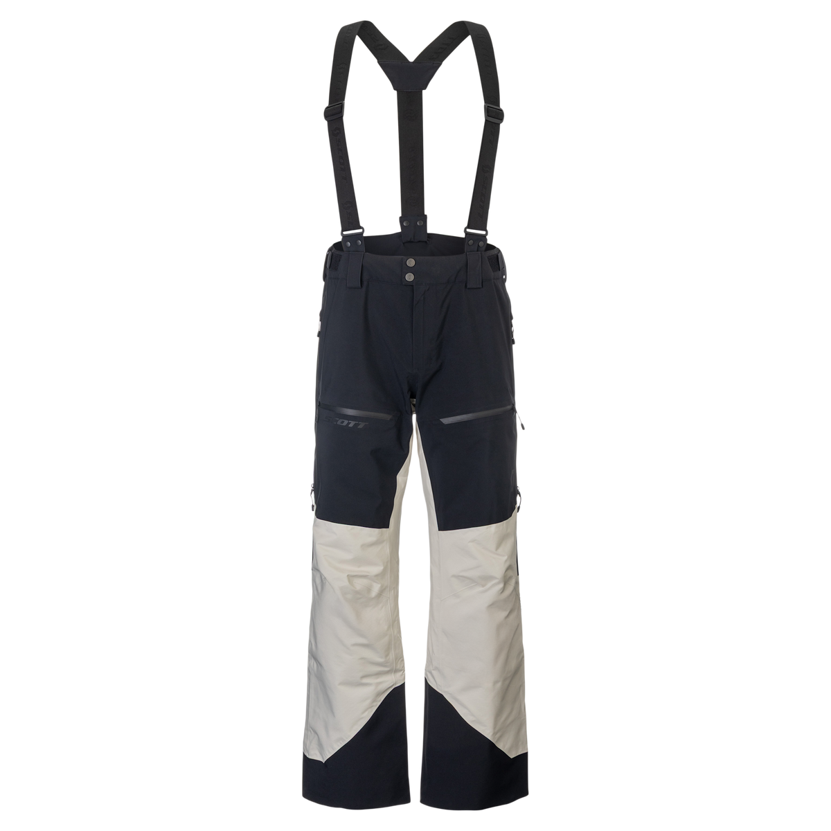 SCOTT Vertic GORE-TEX 2L Wintersporthose Herren – Black - Latte Beige front