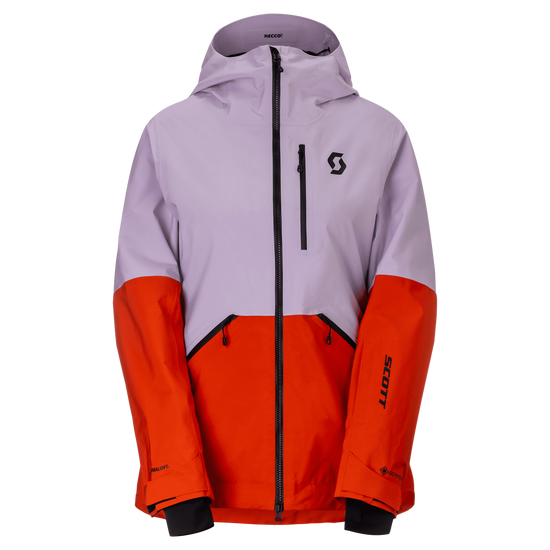 SCOTT Vertic GORE-TEX 2L PrimaLoft da donna Sherbet Purple - Turbo Red