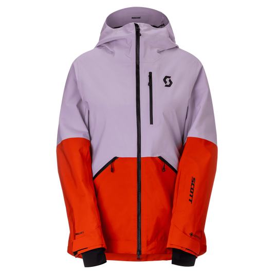 SCOTT Vertic GORE-TEX 2L PrimaLoft Damen Sherbet Purple - Turbo Red