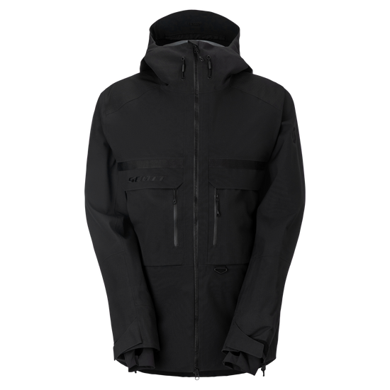 SCOTT Vertic Utility 3L Wintersportjacke Herren – Black – Vorderansicht