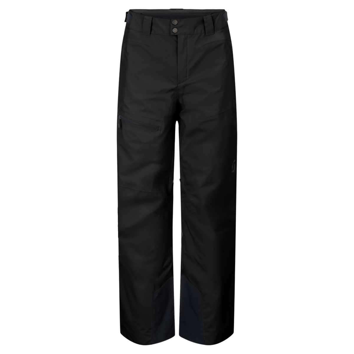 Pantaloni da sci SCOTT Ultimate Dryo 10 da uomo – Nero – Vista frontale
