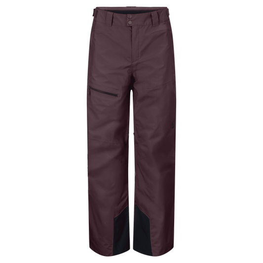 SCOTT Ultimate Dryo 10 wintersportbroek voor heren – Cocoa Red – vooraanzicht