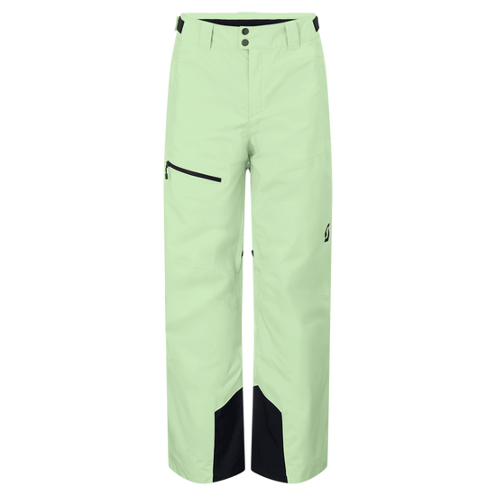 SCOTT Ultimate Dryo 10 Wintersporthose Herren – Vapour Green – Vorderansicht