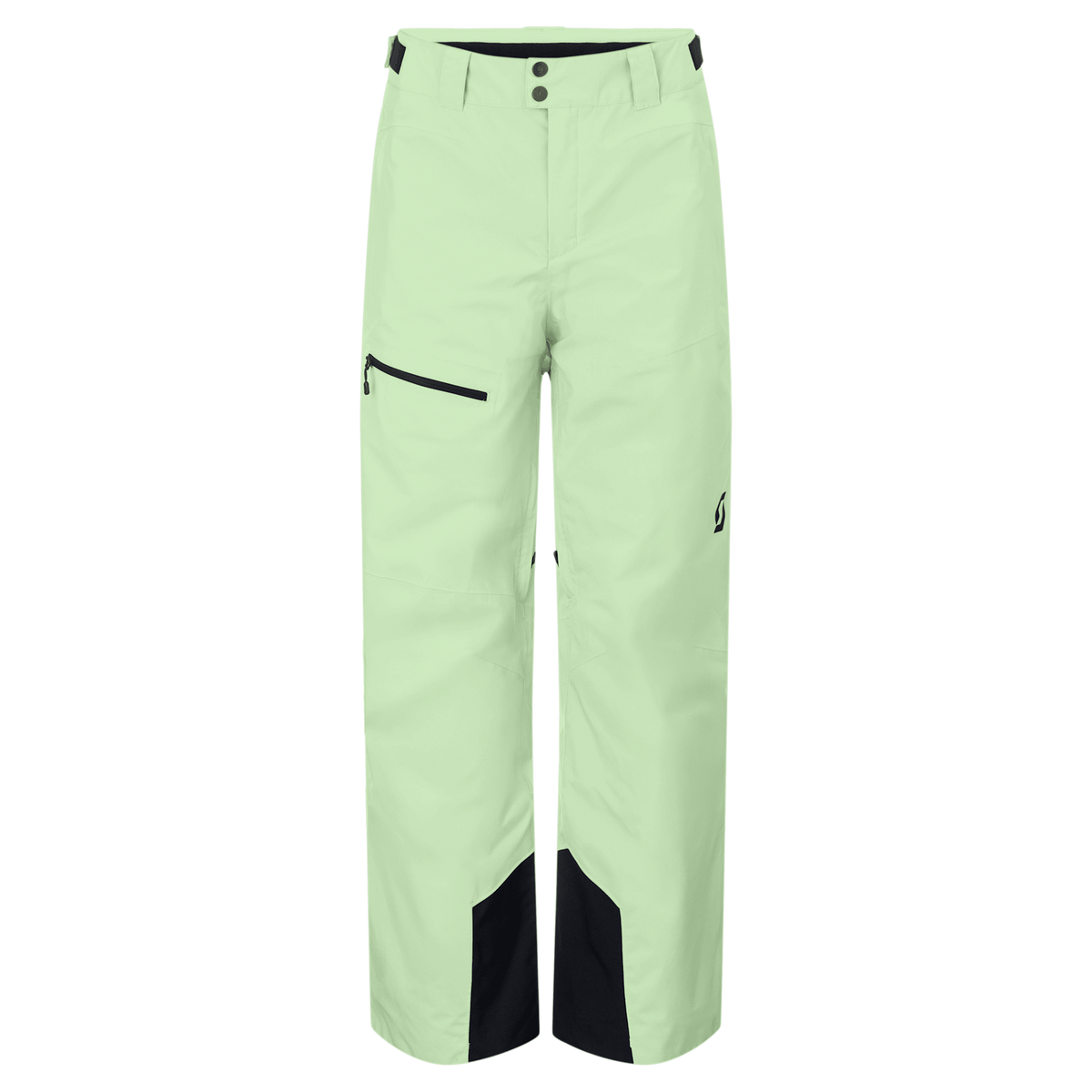 SCOTT Ultimate Dryo 10 Wintersporthose Herren – Vapour Green – Vorderansicht