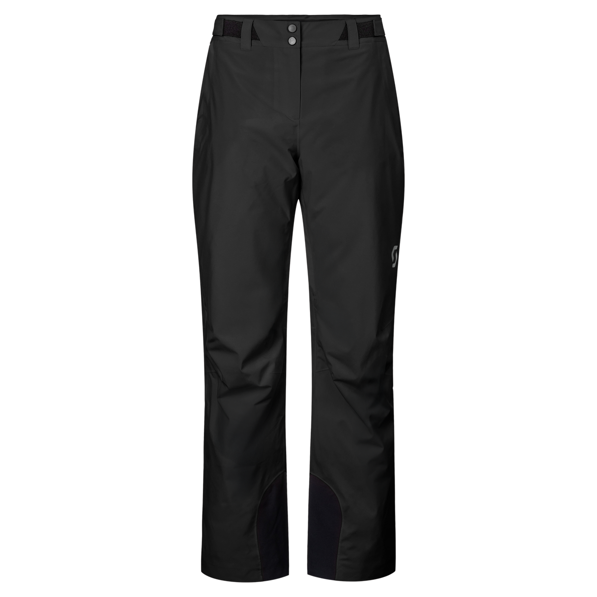 SCOTT Ultimate Dryo 10 wintersportbroek voor dames – Zwart – Vooraanzicht