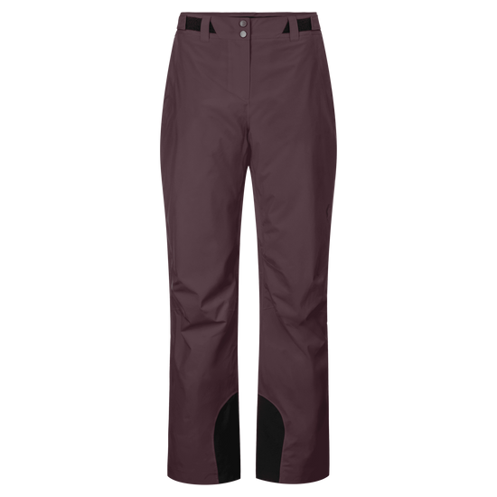 SCOTT Ultimate Dryo 10 Wintersporthose Damen – Cocoa Red – Vorderansicht